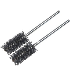 Silicon carbide tube brush grinding inner-hole abrasive wire deburring round-hole brush alumina polishing brush cross-hole brush